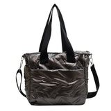 Quilted Shoulder Bag Casual Crossbody Large Capacity Lady Travel Purse