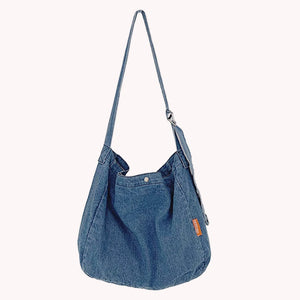 Vintage Shoulder Bag Harajuku Cowboy Crossbody Tote Bag