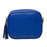 Shoulder Bag Tassel Handbags PU Leather Wide Strap Casual Solid