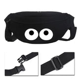 Unisex Shoulder Chest Bag Tool Waist Travel Crotch Funny Print Series