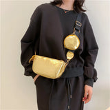Shoulder Bag Women Casual Crossbody Bags 2 Pc Set Messenger Bags For Women