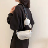 Shoulder Bag Women Casual Crossbody Bags 2 Pc Set Messenger Bags For Women