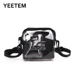 Waterproof Transparent PVC Shoulder Bag Messenger All-match