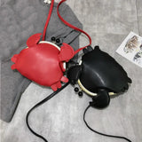 Funny Crab Shape Shoulder Bag Crossbody Women's Bag