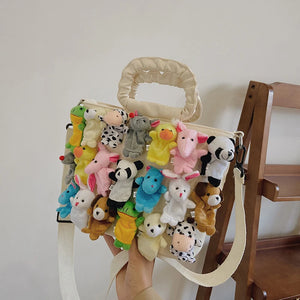 Women's Casual Canvas Crossbody Messenger Bag