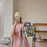 Women's Casual Canvas Crossbody Messenger Bag
