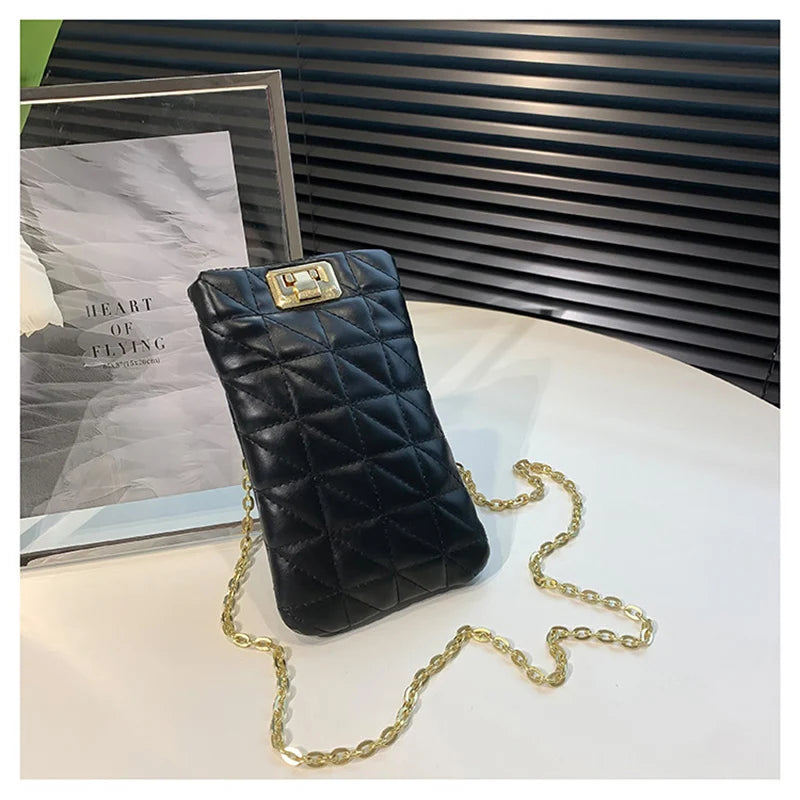 Women's Plaid Shoulder Bag Small Crossbody Purse