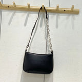 Small PU Leather Underarm Handbag for Women