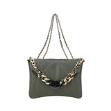 Winter High Handbags Leather Chain Single Shoulder Bag