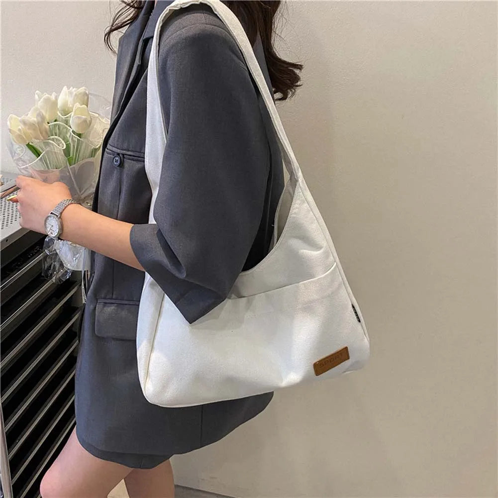 Canvas Shoulder Bag Crossbody Tote for Women