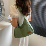 Canvas Shoulder Bag Crossbody Tote for Women