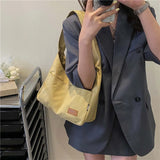 Canvas Shoulder Bag Crossbody Tote for Women