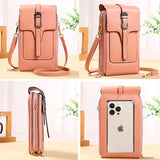 Shoulder Bags For Women Soft PU Leather Crossbody Phone Bags