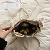 Women's PU Leather Shoulder Bag Crossbody Handbag Spring Small Purse