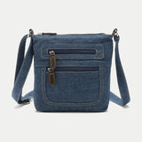 Vintage Denim Crossbody Bag Female Small Messenger Bags