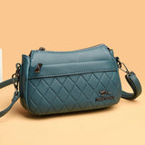 Sheepskin Leather Shoulder Bag Crossbody Handbag Zipper Sac A Main Femme