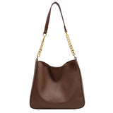 Casual Bucket Bags Women's Retro Shoulder Bags Chain Bags