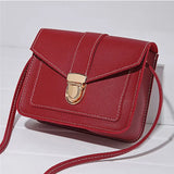Leather Shoulder Messenger Bag For Girl Ladies Phone Purse Small Crossbody Bags