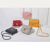 Leather Shoulder Messenger Bag For Girl Ladies Phone Purse Small Crossbody Bags