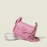 Women's PU Small Messenger Bag Sweet and Stylish