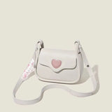 Women's PU Small Messenger Bag Sweet and Stylish
