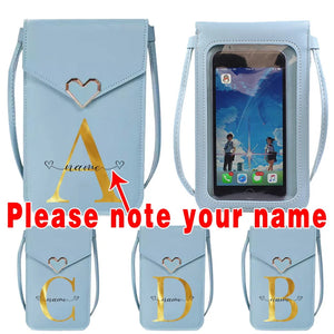 Women Touch Screen Crossbody Bag Ladies