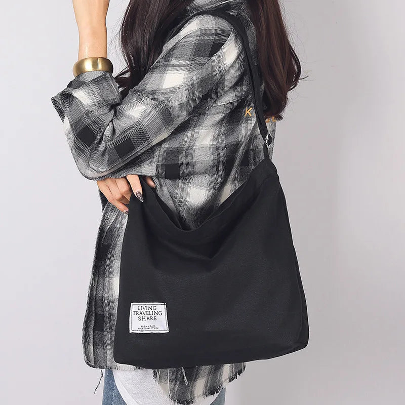 Canvas Crossbody Shoulder Bag for Women Girls