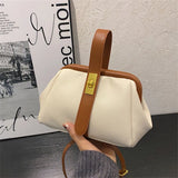 Women Pu Leather Shoulder Bag Crossbody Small Casual Shopper Purses