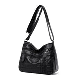 Vintage Crossbody Shoulder Bag for Women Totes Messenger Hobo Leather