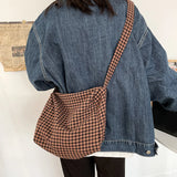 Canvas Casual Large Capacity Shoulder Messenger Bag