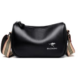 Shoulder Strap Women's Bag High PU Leather Ladies Shoulder Bag Letter Women Mess