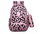 Children's Lightweight Printed School Bag with Shoulder Strap