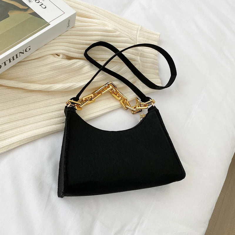 Chain Crossbody Shoulder Bag Small Handbag for Women