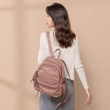Women Travel Bag Solid Harajuku Student Schoolbag Female Multifunction