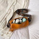 Barrel Shaped Handbags PU Leather Women's Handbags Female Shoulder Crossbody Bag