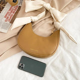 Solid Pu Leather Ladies Shoulder Bag Female Crossbody Bag