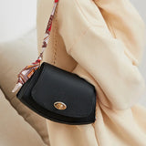 Small Square Chain Crossbody Bag Solid Color Shoulder Messenger Bag