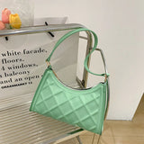 Rhombus Indentation Totes Bag Women's Autumn Winter Handbag
