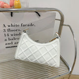 Rhombus Indentation Totes Bag Women's Autumn Winter Handbag