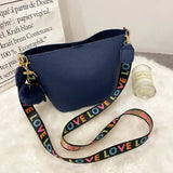 Stylish Lychee Pattern Crossbody Bag for Women