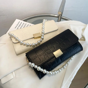 Women's Crossbody Bag Soft Leather Shoulder Bag Chain Phone Purse