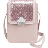 Square Bag Women's Handbag PU Leather Chain Mobile Phone Shoulder Bags
