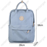 Girls Waterproof Schoolbag Large Capacity Notebook Backpack