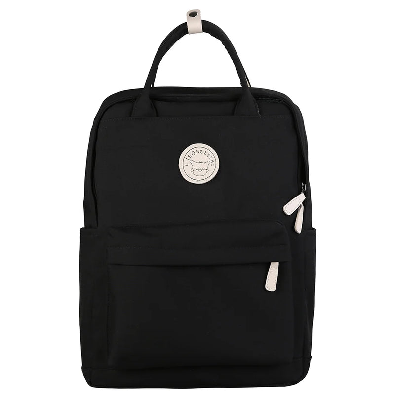 Girls Waterproof Schoolbag Large Capacity Notebook Backpack