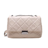 Chain Crossbody Bag Large Capacity PU Leather Messenger All-match