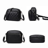 Women Shoulder Bags Solid PU Leather Female Crossbody Bags Handbag Purses