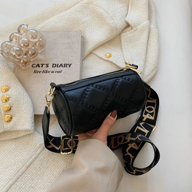 Women's Small PU Leather Crossbody Bag Solid Shoulder Clutch
