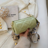 Women's Small PU Leather Crossbody Bag Solid Shoulder Clutch