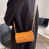 Women's Small PU Leather Crossbody Bag Solid Shoulder Clutch