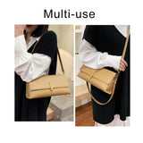Small Messenger Bag PU Leather Crossbody Clutch